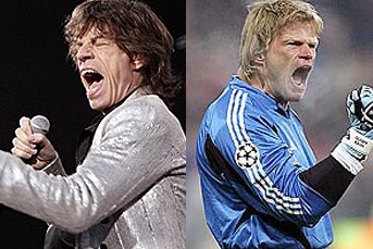 Oliver Kahn - Mick jagger
